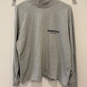 Essentials Heather Gray Crewneck Top